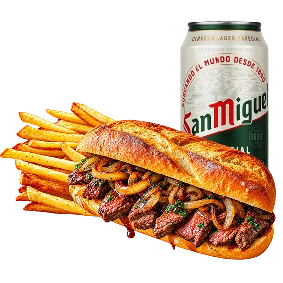 COMBO STEAK & ONIONS